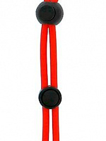 Красное лассо на пенис с двумя бусинами STRETCHY LASSO CAGE Dream Toys 21414 с доставкой 