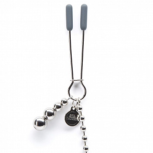       At My Mercy Chained Nipple Clamps FS-63952 2 100 .