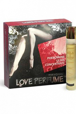 Концентрат феромонов для женщин Love Perfume - 10 мл. Роспарфюм Love Perfume, концентрат женский, 10 мл. с доставкой 