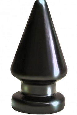 Чёрный анальный плаг MAGNUM - 10 см. LOVETOY (А-Полимер) 420000 с доставкой 