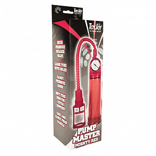 Вакуумная помпа для мужчин Pump Master Red Toy Joy 3006009715 - цена 