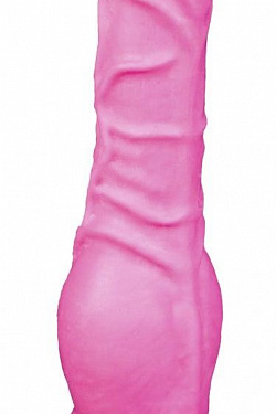 Розовый фаллоимитатор  Пони small  - 20,5 см. Erasexa zoo124 с доставкой 