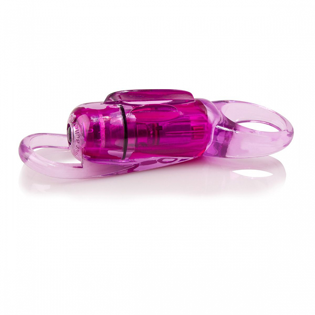 Фиолетовое кольцо на пенис RodeO Spinner Screaming O RS-PU-101 - цена 