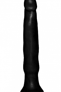 Чёрный анальный фаллоимитатор без мошонки - 14 см. Джага-Джага 4050-23 CD DD с доставкой 