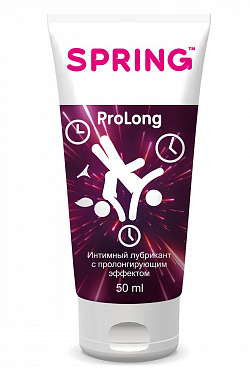 Пролонгирующий интимный лубрикант Spring ProLong - 50 мл. SPRING SPRING PROLONG 50ml с доставкой 