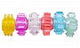 Набор из 6 разноцветных эрекционных колец Enhance 6 Piece Cock Ring Set XR Brands AD470 - цена 