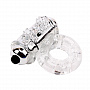 Прозрачное вибростимулирующее кольцо  Stay Hard Chisa 330377012 - цена 