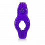 Фиолетовое эрекционное кольцо для сильной стимуляции клитора California Exotic Novelties SE-1436-10-2 - цена 