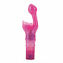Розовый массажер BUTTERFLY KISS для G-стимуляции California Exotic Novelties SE-0782-04-2 - цена 