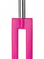 Розовая шлёпалка Leather Gap Paddle - 35 см. Shots Media BV OU018PNK с доставкой 