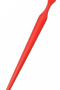 Красный силиконовый уретральный плаг - 10 см. ToyFa 901409-9 с доставкой 