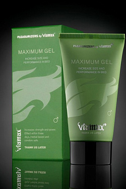 Возбуждающий и увеличивающий размеры гель для мужчин Viamax Maximum Gel - 50 мл. Viamax 1303 с доставкой 