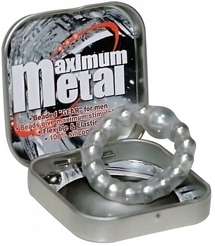 Эрекционное кольцо Maximum Metal Ring NMC 170119 - цена 