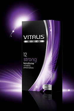 Презервативы с утолщённой стенкой VITALIS PREMIUM strong - 12 шт. R S GmbH VITALIS PREMIUM №12 strong с доставкой 