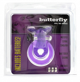     COCK BALL RING BUTTERFLY JELLY VIBE Seven Creations 06-019CPU BCD GP -  2 143 .