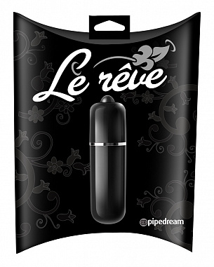 Чёрная вибропуля Le Reve 3-Speed Bullet PD2639-23 756 р.