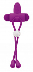 Утягивающее лассо фиолетового цвета Tentacle Cockring Shots Media BV SHT342PUR - цена 