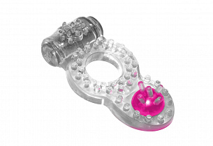 Прозрачное эрекционное кольцо Rings Ringer Lola toys 0114-70Lola - цена 