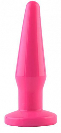 Розовая анальная втулка POPO Pleasure - 12,1 см.  731311 - цена 