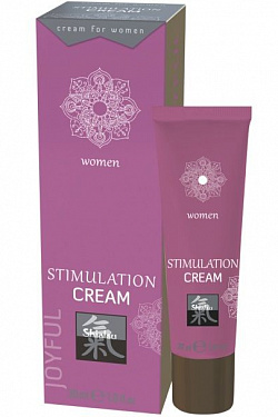 Возбуждающий крем для женщин Stimulation Cream - 30 мл. Shiatsu 67201 с доставкой 
