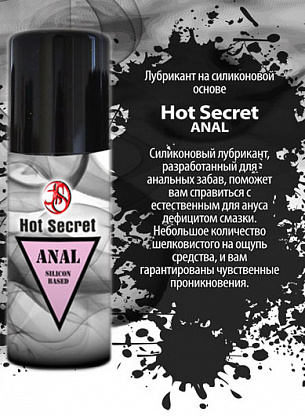 Анальный лубрикант на силиконовой основе Hot Secret ANAL - 50 гр. Hot Secret HSAN50 - цена 