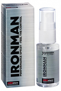 Пролонгатор-спрей для мужчин IRONMAN Spray - 30 мл. Joy Division 14848 с доставкой 