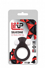 Чёрное эрекционное виброкольцо LIT-UP SILICONE STIMU RING 2 BLACK Dream Toys 21156 - цена 