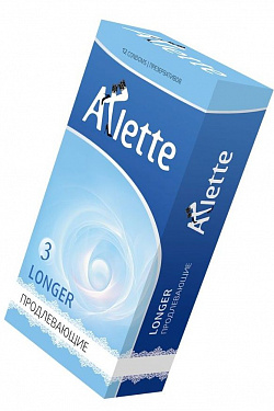 Презервативы Arlette Longer с продлевающим эффектом - 12 шт.  814 с доставкой 