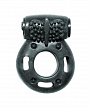 Черное эрекционное кольцо с вибрацией Rings Axle-pin Lola toys 0114-82Lola - цена 