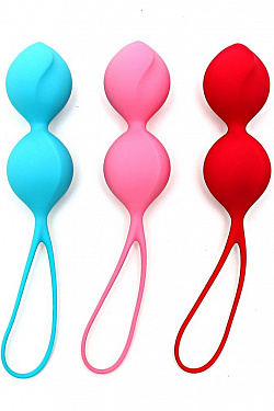 Набор из 3 двойных вагинальных шариков Satisfyer Balls Satisfyer J01511N с доставкой 