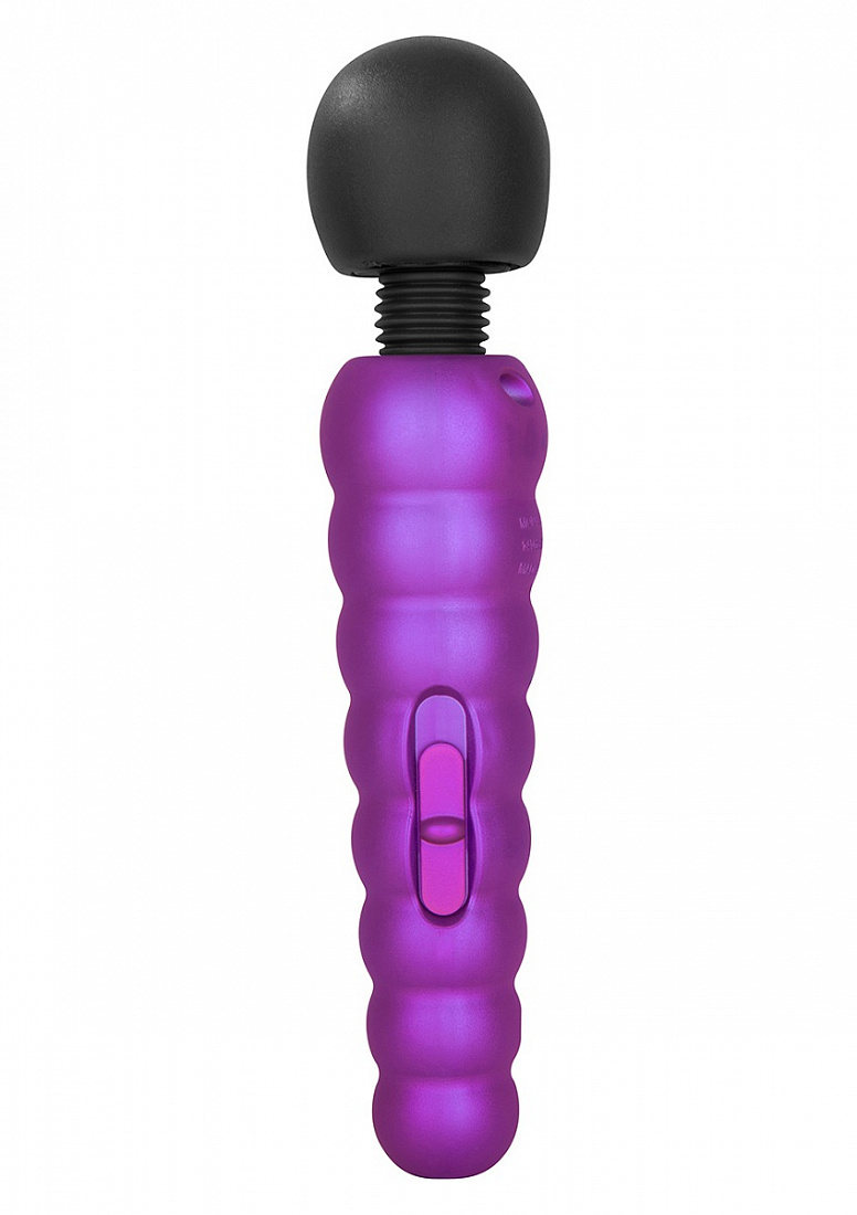 Фиолетовый вибратор Power Massager - 20 см. Toy Joy 3006010116 - цена 6 104 р.