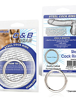    STEEL COCK RING - 4.5 . BlueLine BLM4002   