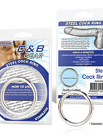    STEEL COCK RING - 4.8 . BlueLine BLM4003   