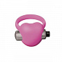 Розовое эрекционное виброкольцо Emotions Heartbeat Light pink  Lola toys 4006-02Lola - цена 
