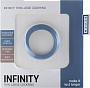 Синее эрекционное кольцо Infinity Thin Large Shots Media BV MJU020BLU - цена 