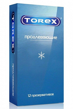 Презервативы Torex  Продлевающие  с пролонгирующим эффектом - 12 шт.  2298 с доставкой 