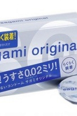 Ультратонкие презервативы Sagami Original 0.02 Quick - 6 шт. Sagami Sagami Original 0.02 Quick №6 с доставкой 