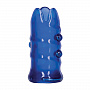 Синяя насадка Apollo Premium Girth Enhancers California Exotic Novelties SE-1388-20-3 - цена 