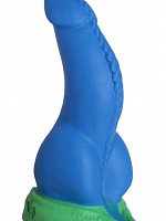 Синий фаллоимитатор  Дракон Эглан Medium  - 24 см. Erasexa zoo83 с доставкой 