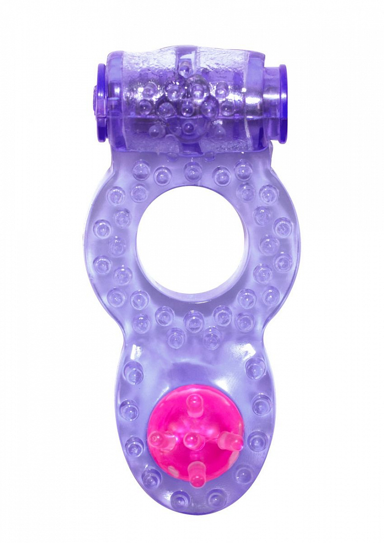 Фиолетовое эрекционное кольцо Rings Ringer Lola toys 0114-71Lola - цена 