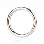 Стальное эрекционное кольцо STEEL COCK RING - 4.5 см. BlueLine BLM4002 - цена 