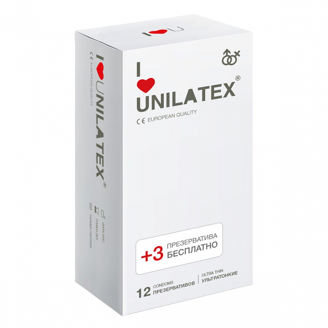   Unilatex Ultra Thin - 12 . + 3 .   Unilatex Unilatex Ultra Thin 12 + 3 -  858 .