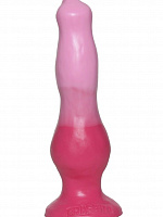 Розовый фаллос собаки  Чарли  - 18,5 см. Erasexa zoo63 с доставкой 