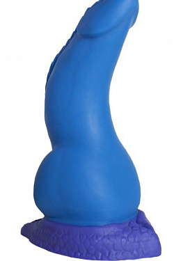Синий фаллоимитатор  Дракон Эглан Large  - 26 см. Erasexa zoo84 с доставкой 