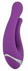 Фиолетовый перезаряжаемый вибратор Javida Double Vibe Orion 0583383 - цена 