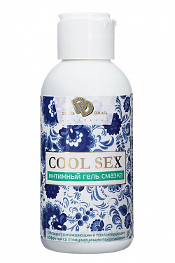 Интимная гель-смазка COOL SEX с легким пролонгирующим эффектом - 100 мл.  BMN-0054 с доставкой 