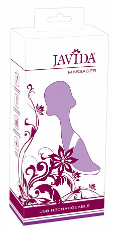 Фиолетовый вибромассажер Javida Massager Orion 0583855 - цена 