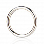 Стальное эрекционное кольцо STEEL COCK RING - 3.5 см. BlueLine BLM4001 - цена 