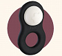 Черное эрекционное кольцо 8ight со съёмным стимулятором клитора Fun Factory 51508 - цена 