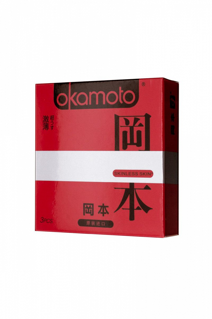   OKAMOTO Skinless Skin Super thin - 3 . Okamoto OKAMOTO Skinless Skin Super thin 3 -  